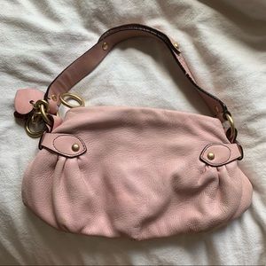 Pink Leather Juicy Couture Shoulder Bag